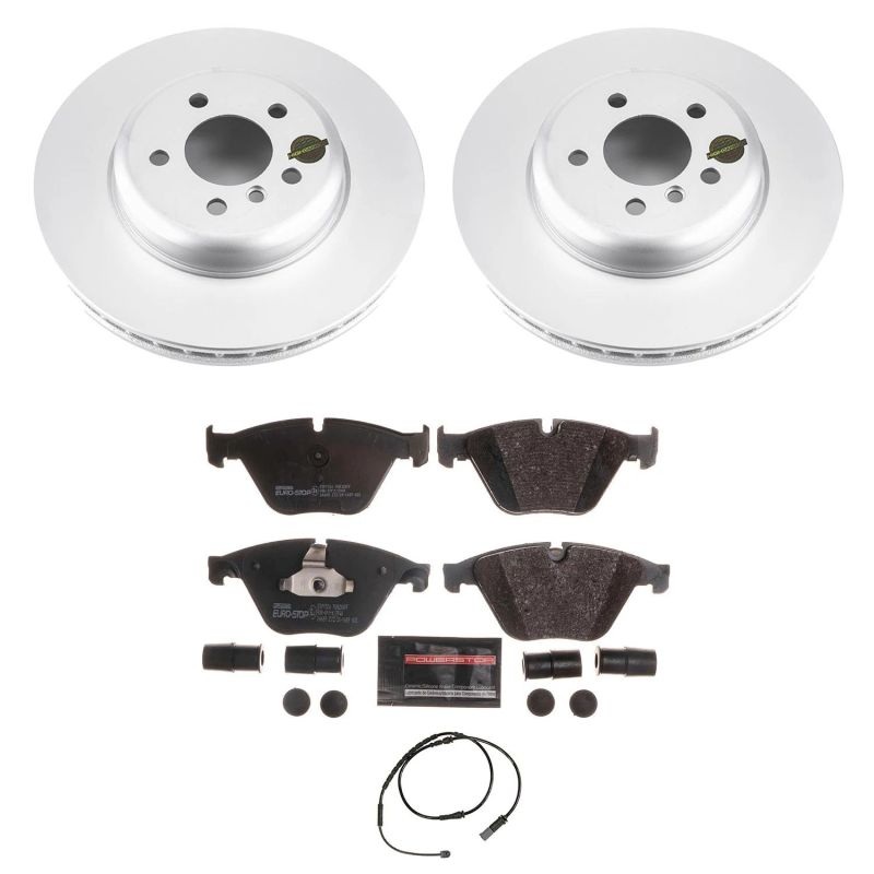 PowerStop Power Stop 14-16 BMW 535d Front Euro-Stop Brake Kit