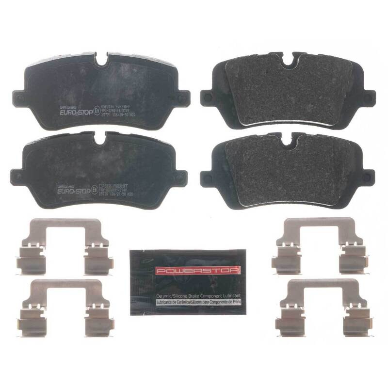 PowerStop Power Stop 14-19 Land Rover Range Rover Sport Euro-Stop ECE-R90 Rear Brake Pads