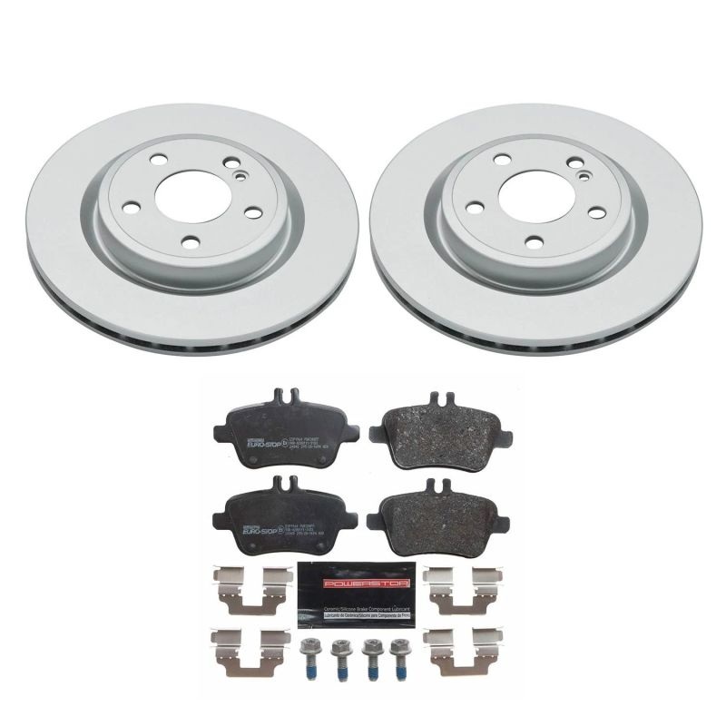 PowerStop Power Stop 14-19 Mercedes-Benz CLA250 Rear Euro-Stop Brake Kit