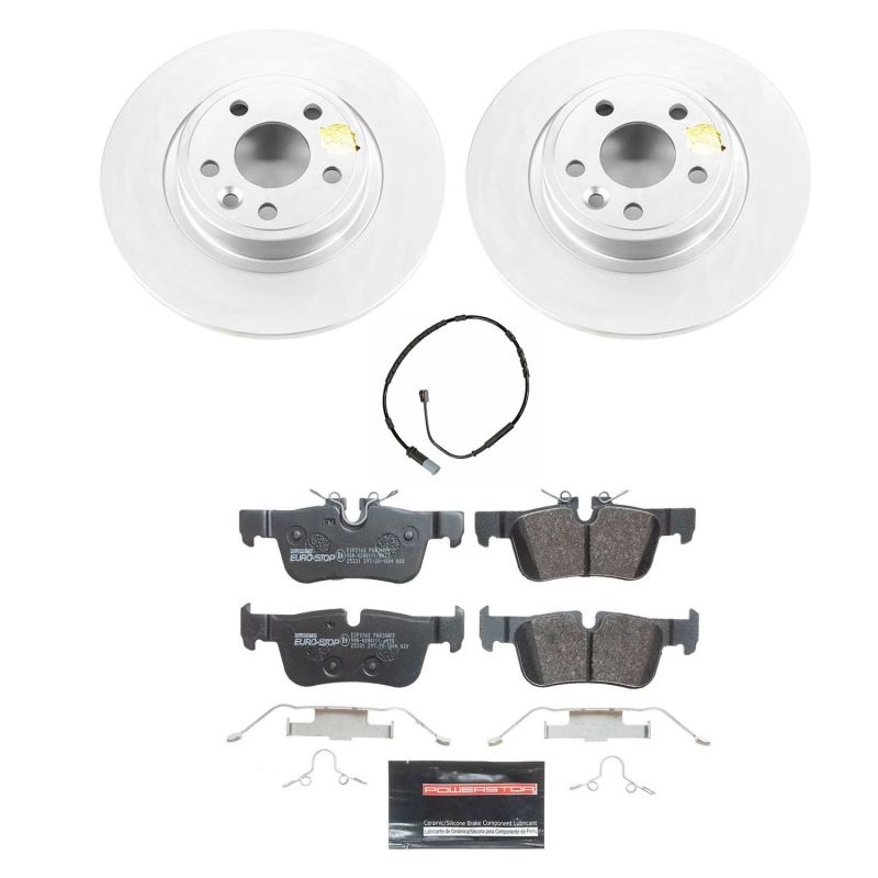 PowerStop Power Stop 14-20 BMW i3 Rear Euro-Stop Brake Kit