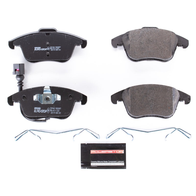 PowerStop Power Stop 17-18 Volkswagen Tiguan Limited Euro-Stop ECE-R90 Front Brake Pads