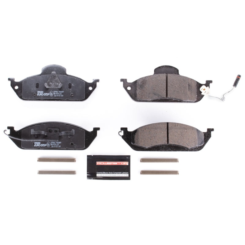 PowerStop Power Stop 1999 Mercedes-Benz ML430 Euro-Stop ECE-R90 Front Brake Pads