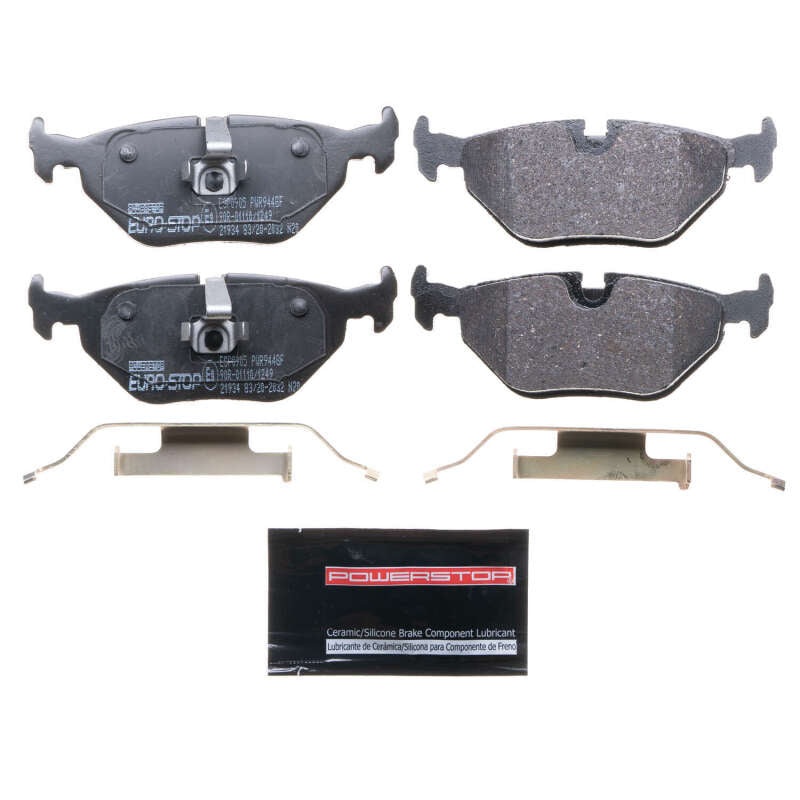 PowerStop Power Stop 1999 Saab 9-5 Euro-Stop ECE-R90 Rear Brake Pads