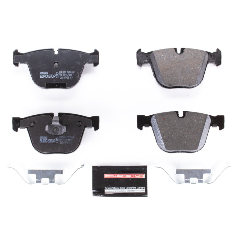 PowerStop Power Stop 2019 BMW X6 Euro-Stop ECE-R90 Rear Brake Pads