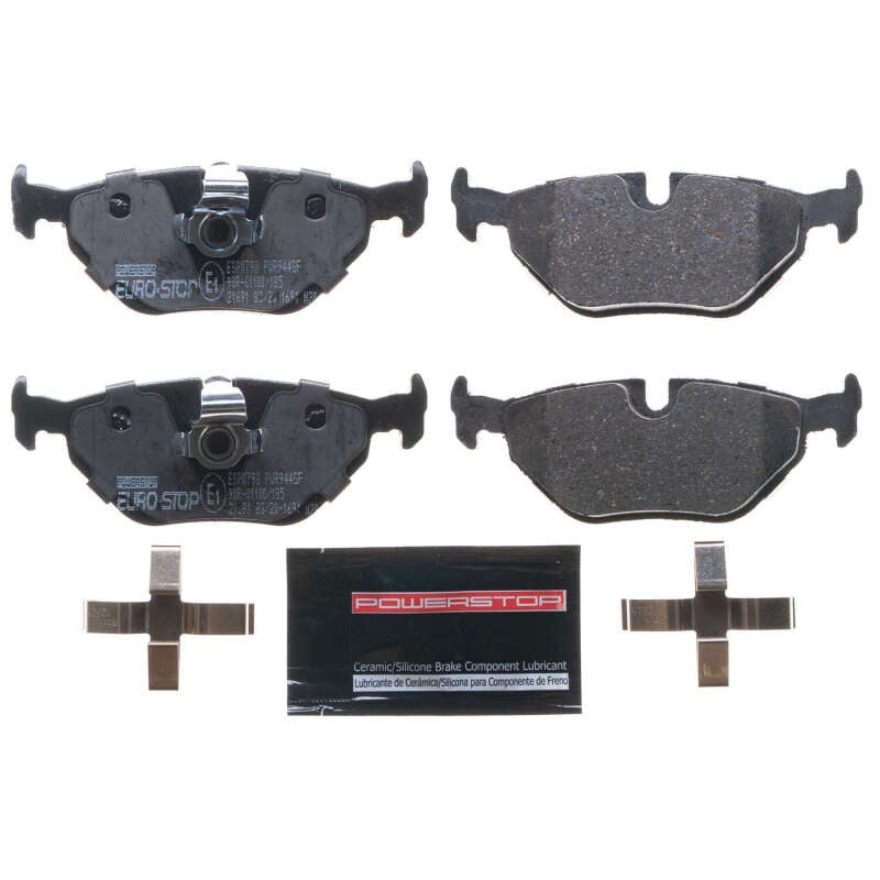 PowerStop Power Stop 97-03 BMW 540i Euro-Stop ECE-R90 Rear Brake Pads