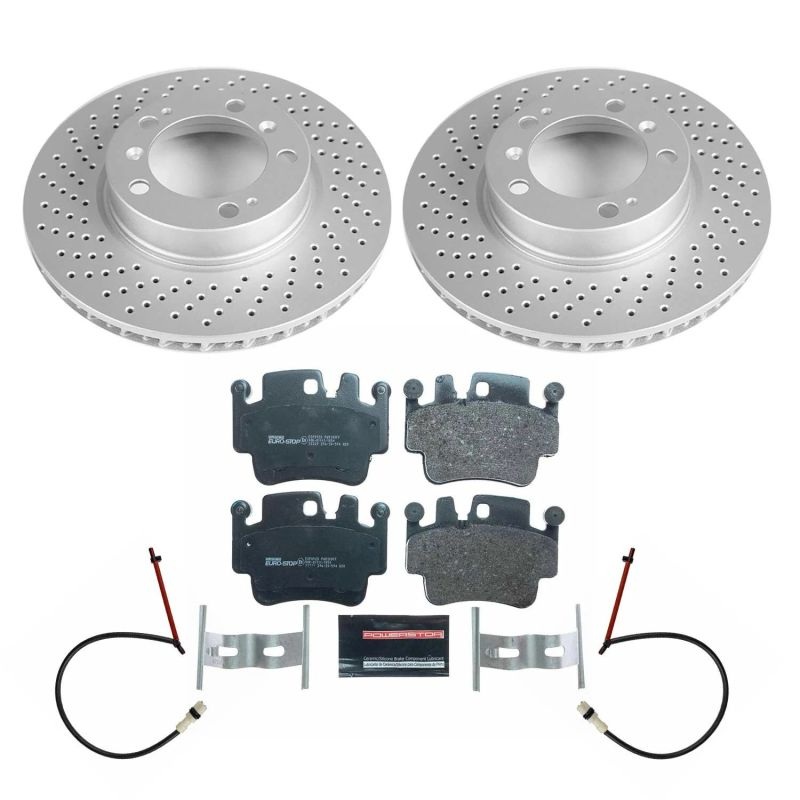 PowerStop Power Stop 99-05 Porsche 911 Front Euro-Stop Brake Kit
