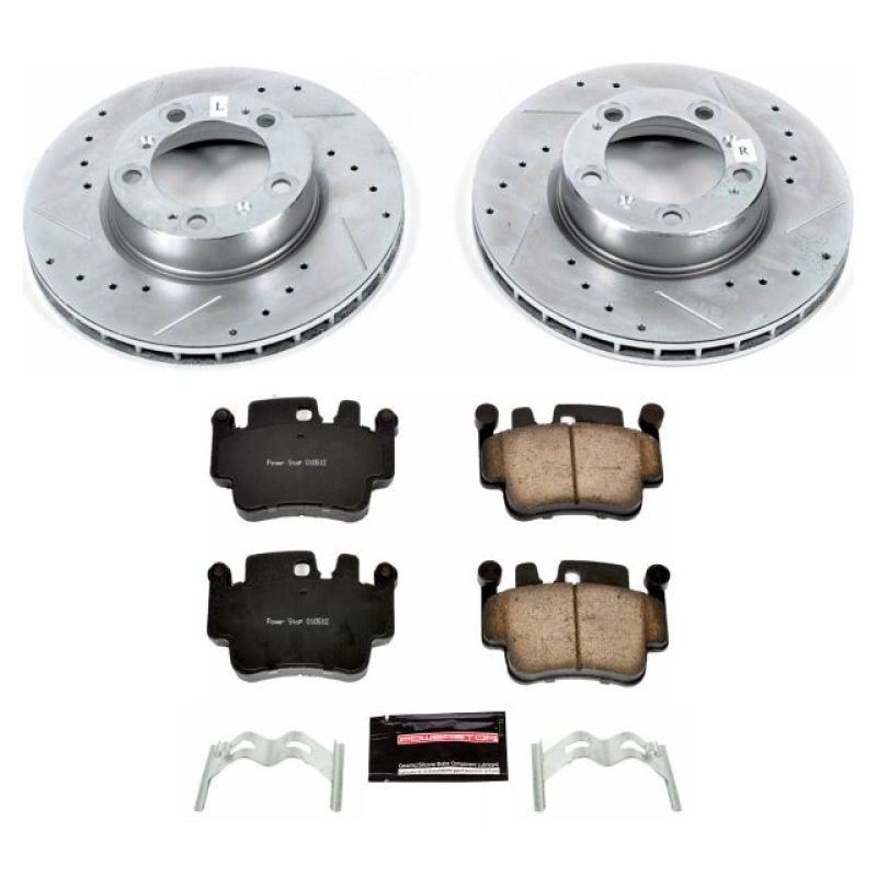 PowerStop Power Stop 99-05 Porsche 911 Front Z23 Evolution Sport Brake Kit