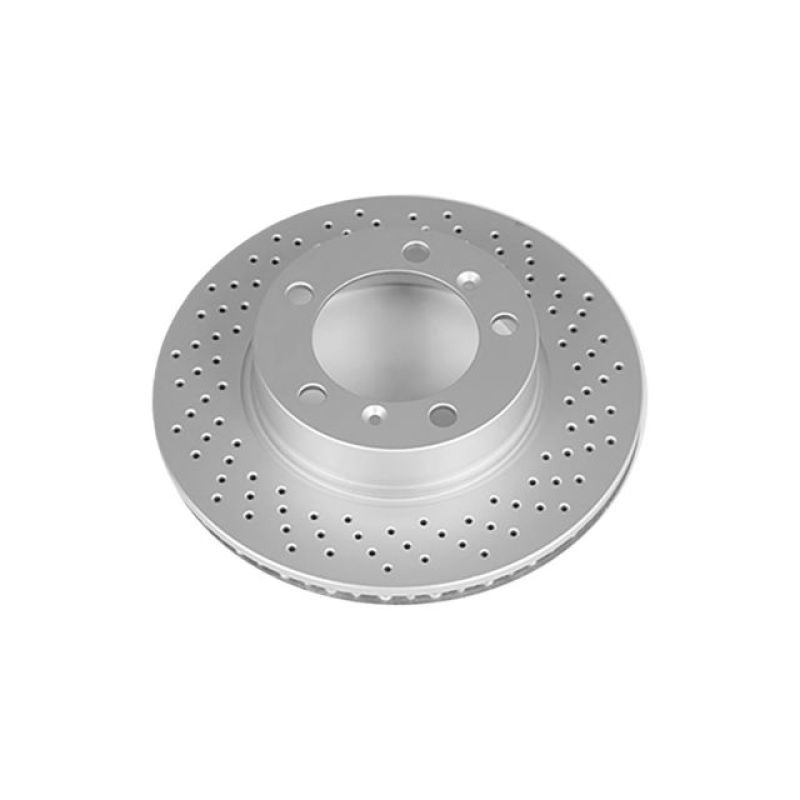 PowerStop Power Stop 05-08 Porsche Boxster Front Right Evolution High Carbon Geomet Coated Rotor