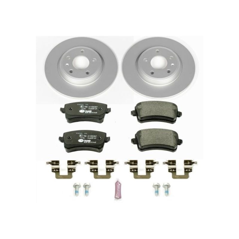 PowerStop Power Stop 09-16 Audi A4 Rear Euro-Stop Brake Kit