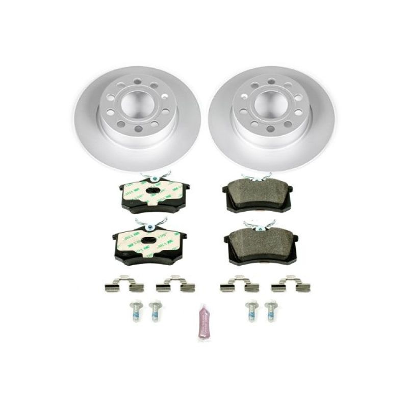 PowerStop Power Stop 10-13 Audi A3 Rear Euro-Stop Brake Kit