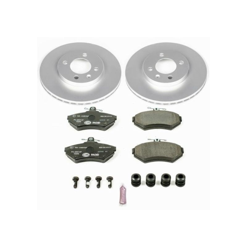 PowerStop Power Stop 95-02 Volkswagen Cabrio Front Euro-Stop Brake Kit
