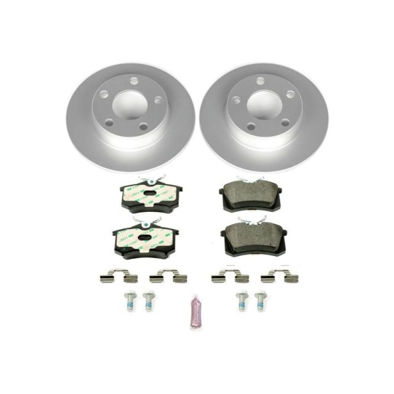 PowerStop Power Stop 98-04 Audi A6 Quattro Rear Euro-Stop Brake Kit