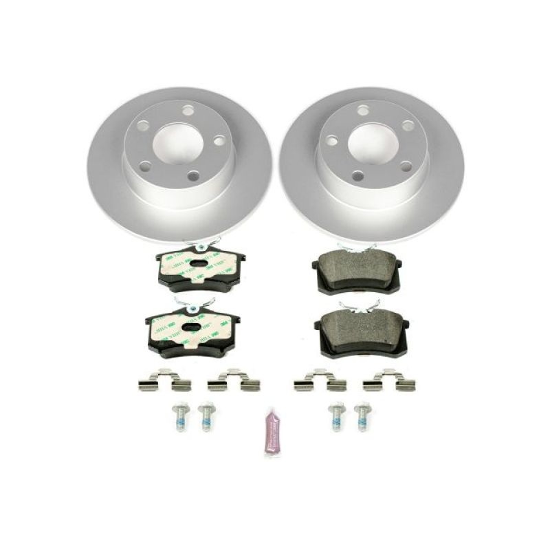 PowerStop Power Stop 99-04 Audi A6 Quattro Rear Euro-Stop Brake Kit