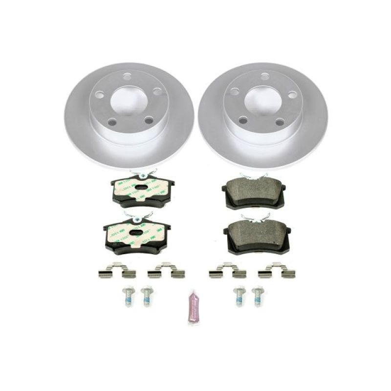 PowerStop Power Stop 99-05 Volkswagen Passat Rear Euro-Stop Brake Kit