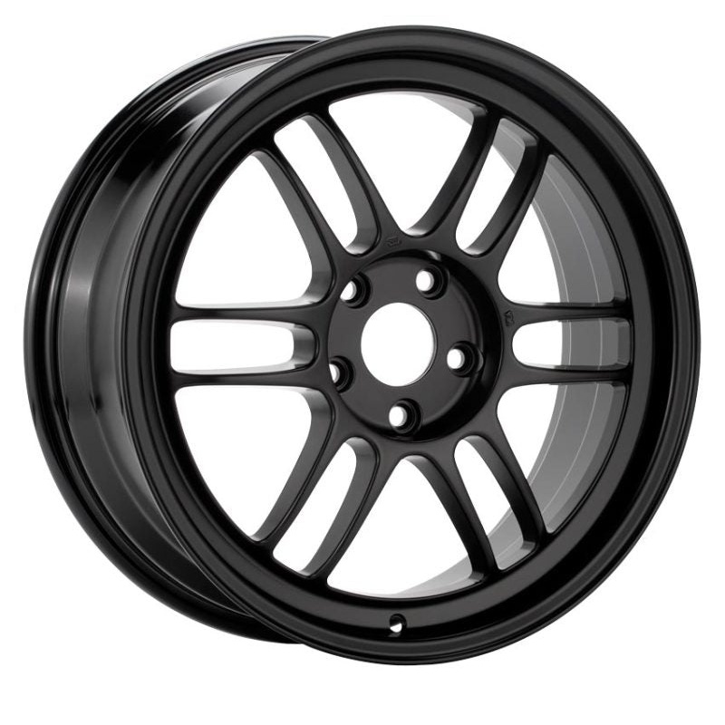 Enkei RPF1 15×7 4×100 41mm Offset 73mm Bore Matte Black Wheel Honda & Acura 4-Lug/02-06 Mini