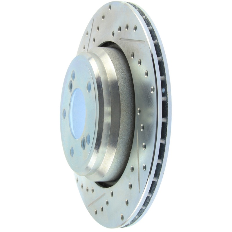 StopTech Select Sport 02-06 BMW M3 Slotted & Drilled Rear Right Rotor