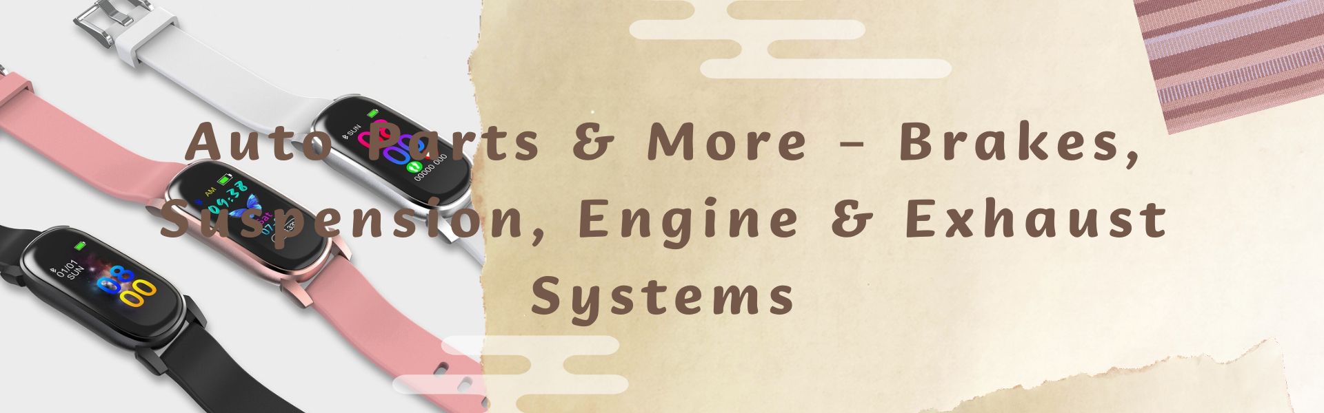 Auto Parts & More – Brakes, Suspension, Engine & Exhaust Systems